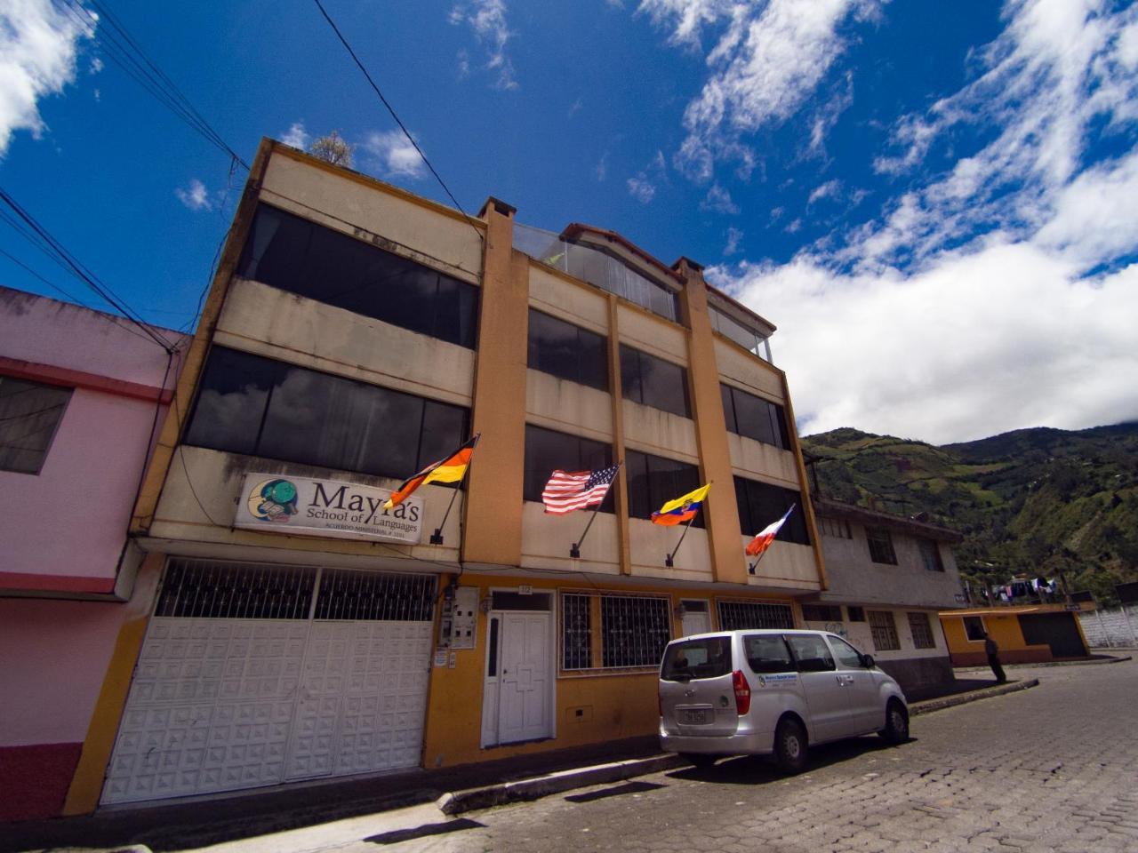 Mayra'S Apartments And Spanish School Baños Eksteriør bilde